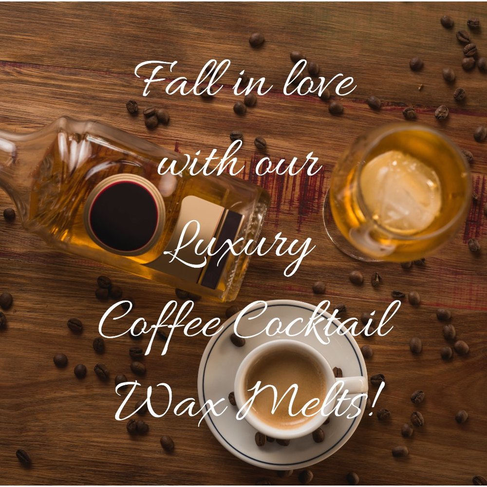 Christmas Holiday Coffee Cocktail Wax Melts Gift Set of 6